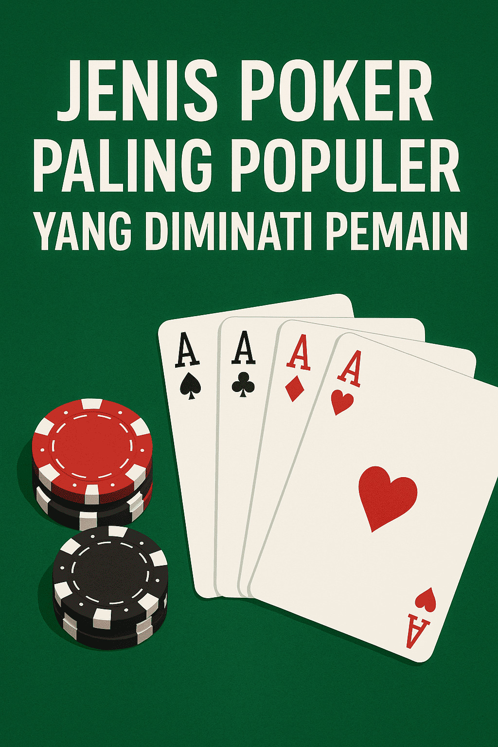 Jenis Poker Paling Populer yang Diminati Pemain