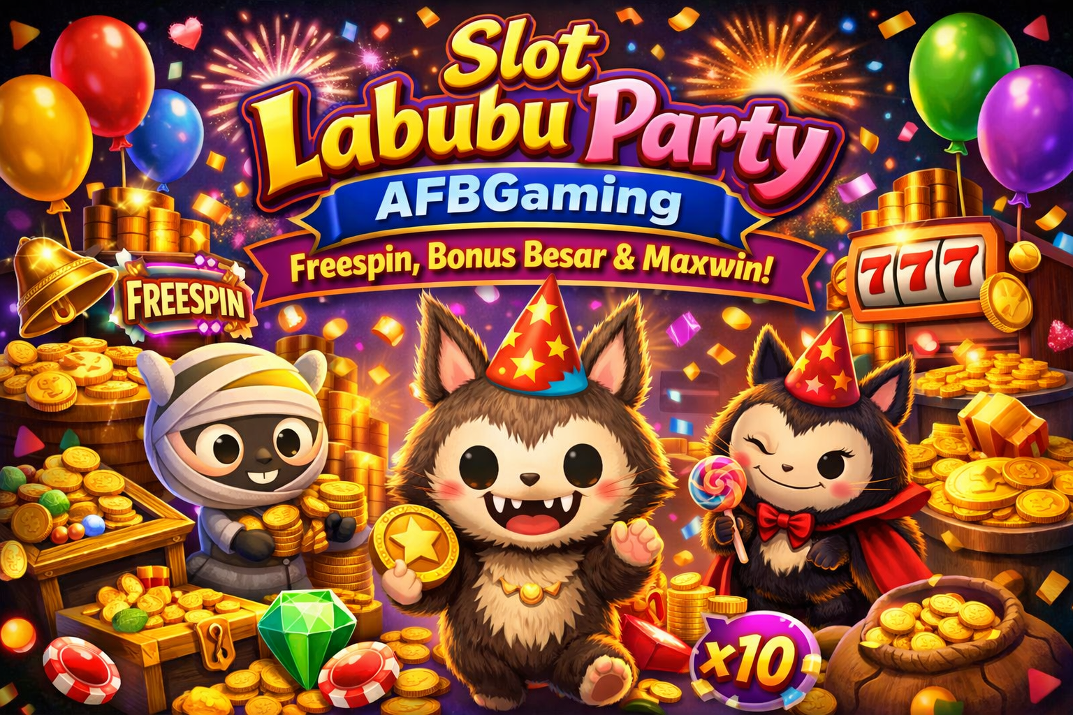 Slot Labubu Party AFBGaming